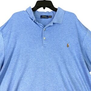 Polo‎ Ralph Lauren Classic Pique Polo Men 2XLT Flesh Pony Casual Golf Heritage